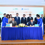 Lễ ký kết giữa Tập đoàn VNPT và Đại học Quốc gia Hà Nội