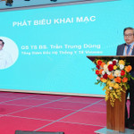 GS.TS.BS Trần Trung Dũng, Tổng Giám đốc Hệ thống Y tế Vinmec phát biểu tại sự kiện