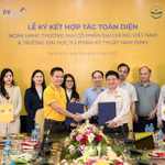 PVcomBank ký kết hợp tác cùng Trường Đại học Sư phạm Kỹ thuật Nam Định