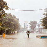 BIC tiếp cận hiện hiện trường tổn thất khi nước lũ còn chưa rút hoàn toàn