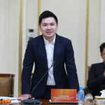 Tân Phó Chủ tịch Hiệp hội Doanh nghiệp nhỏ và vừa thành phố Hà Nội Đỗ Vinh Quang phát biểu tại sự kiện