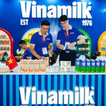 Gian trưng bày Vinamilk hiện diện ấn tượng tại ThaiFex 2025 và thu hút sự quan tâm của nhiều khách tham quan
