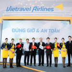 Dấu ấn Vietravel Airlines tại Triển lãm Thành tựu đất nước: Khẳng định khát vọng cất cánh từ vùng trời quốc gia