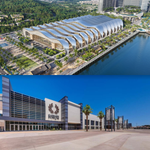 Trung tâm Hội nghị và Triển lãm APEC Phú Quốc (ảnh trên) sở hữu thiết kế ấn tượng lấy cảm hứng từ những con sóng Phú Quốc