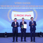 ROX iPark được vinh danh "Nhà phát triển BĐS Công nghiệp có chiến lược chuyển đổi xanh tiêu biểu" năm 2025