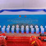 Dự án Đầu tư phát triển kết cấu hạ tầng Khu công nghiệp Nam Tràng Cát chính thức khởi công