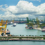 Cảng Singapore – Cảng biển nhộn nhịp thứ 2 thế giới. Ảnh: Ship Technology