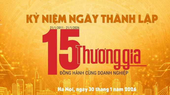 Thư cảm ơn dịp Lễ kỷ niệm 15 năm ngày thành lập Tạp chí Thương Gia