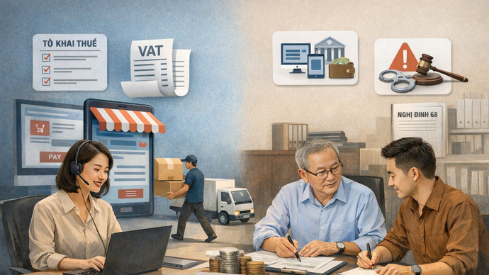 Thuế đối với người bán hàng online năm 2026: Những điều cần biết để tránh rủi ro kê khai