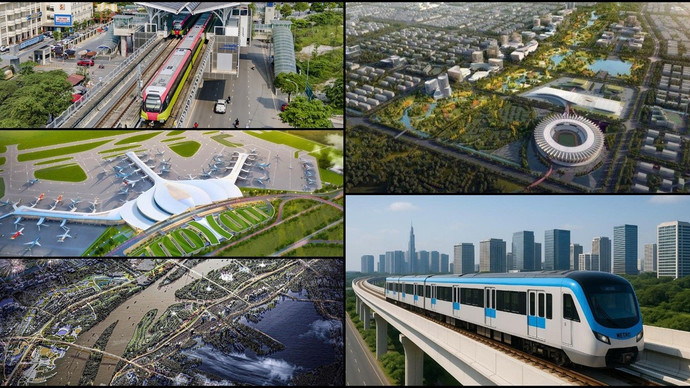 Ồ ạt tung hàng chục tỷ USD xây sân bay, siêu đô thị, đường sắt cao tốc…Việt Nam sớm hoá “hổ kinh tế”