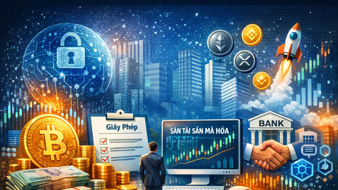 Chính thức mở cửa thị trường tài sản mã hóa: Bộ lọc pháp lý cho cuộc chơi nghìn tỷ USD