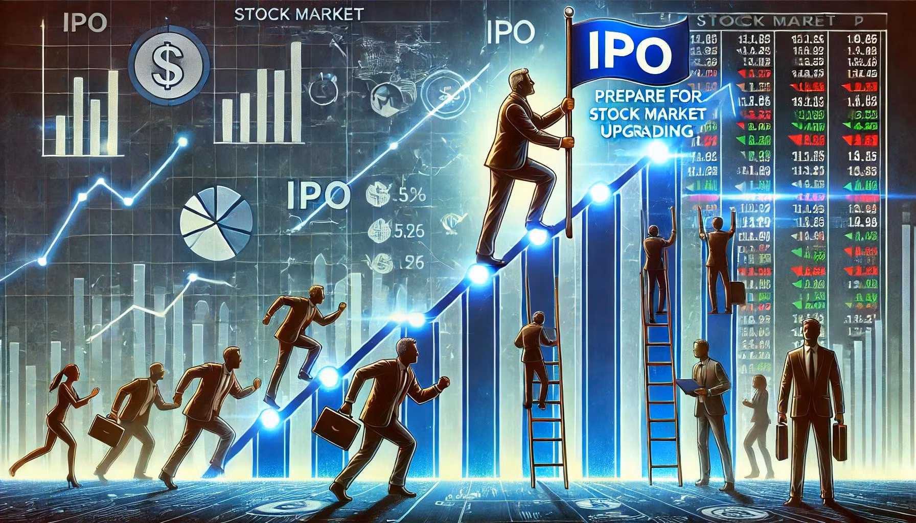 dalle-2025-03-19-224311-an-illustration-of-a-business-striving-for-an-ipo-to-prepare-for-stock-market-upgrading-the-image-shows-a-corporate-leader-climbing-a-steep-stock-mar.jpg