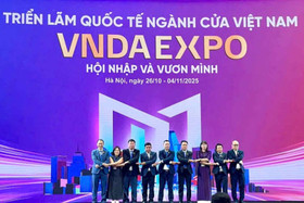 Khai mạc Triển lãm Quốc tế Ngành Cửa Việt Nam 2025 - VNDA EXPO 2025. Ảnh: BTC