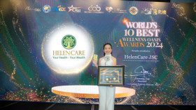 Nữ doanh nhân Lê Thúy Nga (Helen Nga Lê) nhận giải thưởng “World's 10 Best Wellness Clinic Awards 2024”