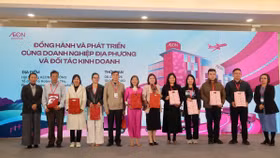 Chương trình "AEON Việt Nam đồng hành và phát triển cùng doanh nghiệp địa phương và đối tác kinh doanh" đã diễn ra thành công tại TP.HCM và Hà Nội