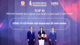 Kim Oanh Group thắng lớn tại Giải thưởng Quốc gia Bất động sản Việt Nam 2026