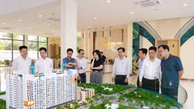 Nhà ở xã hội chuẩn Singapore của Kim Oanh Group được lãnh đạo Bộ Xây dựng đánh giá cao
