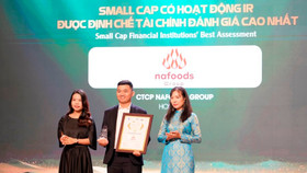 Nafoods Group được cả nhà đầu tư và các định chế tài chính đánh giá là doanh nghiệp có hoạt động IR tốt nhất 2025