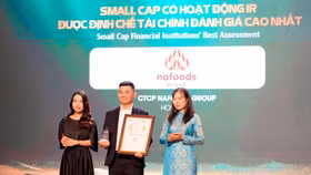 Nafoods Group được cả nhà đầu tư và các định chế tài chính đánh giá là doanh nghiệp có hoạt động IR tốt nhất 2025