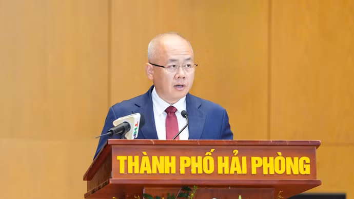 Ông Đỗ Thành Trung, Chủ tịch UBND thành phố Hải Phòng