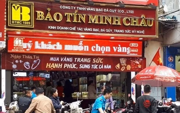 Khởi tố ông chủ cửa hàng vàng Bảo Tín Minh Châu và con trai