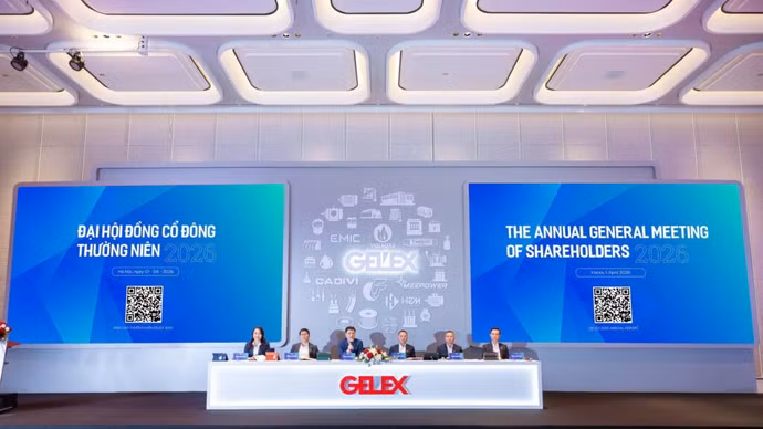 Quang cảnh Đại hội đồng cổ công thường niên Gelex năm 2026