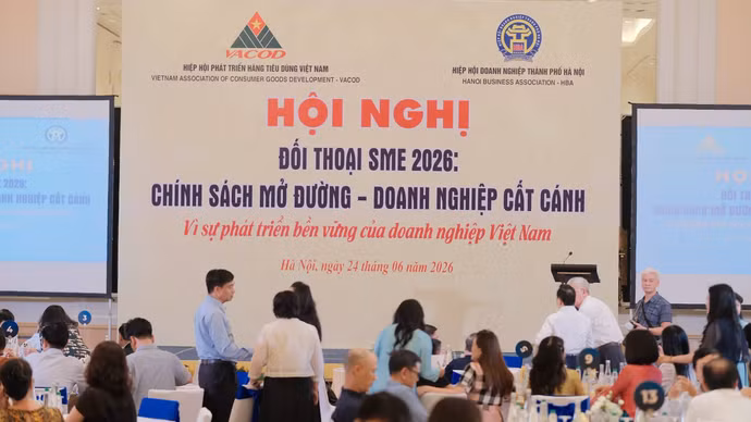 Hội nghị “Đối thoại SME 2026: Chính sách mở đường - Doanh nghiệp cất cánh”