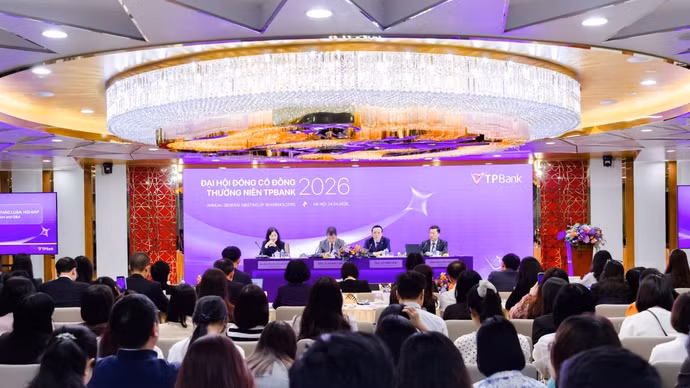 Toàn cảnh Đại hội đồng cổ đông TPBank năm 2026