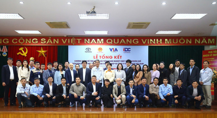 Toyota Việt Nam phối hợp cùng Bộ Công Thương hỗ trợ các doanh nghiệp công nghiệp phụ trợ nội địa