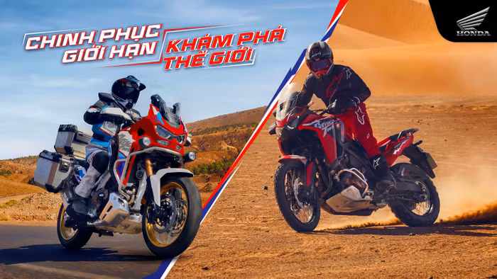 Honda Việt Nam ra mắt Honda Africa Twin 2026, giá bán từ 541 triệu đồng