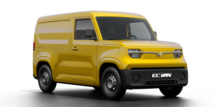 "Tân binh" VinFast EC VAN mới vừa được ra mắt đã thu hút được sự quan tâm của nhiều người. a7.jpg
