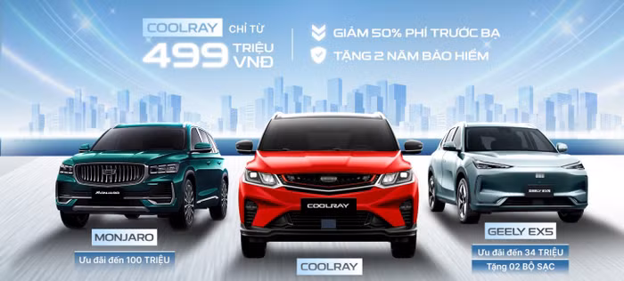 Geely Việt Nam công bố ưu đãi lớn trong tháng 10, Coolray giá chỉ còn 499 triệu đồng