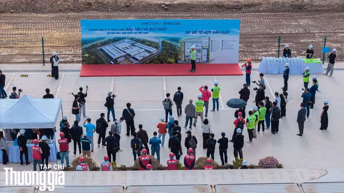 Omoda & Jaecoo Việt Nam "tăng tốc" nhà máy tại Hưng Yên, thi công xuyên Tết để khánh thành trong năm 2026