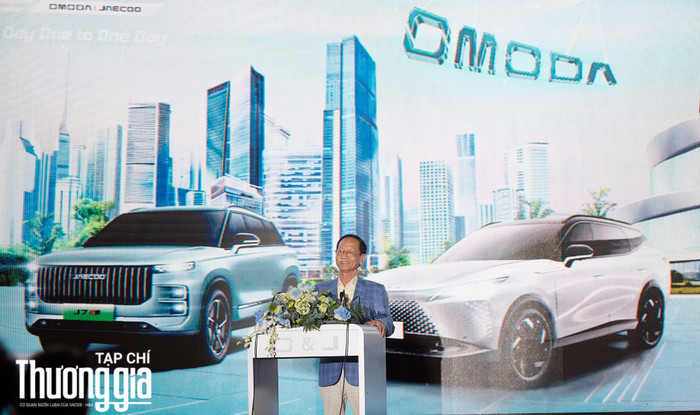 Ông Vũ Văn Tiền, Chủ tịch Tập đoàn Geleximco chia sẻ về Omoda & Jaecoo tại Việt Nam