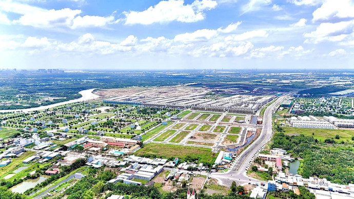 Giá đất nền tăng 44% so với quý 1/2024