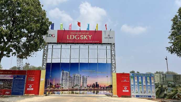 Dự án khu căn hộ cao cấp LDG Sky