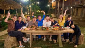 Bản Liền vụt sáng trên bản đồ du lịch Tây Bắc show thực tế "Gia đình Haha"