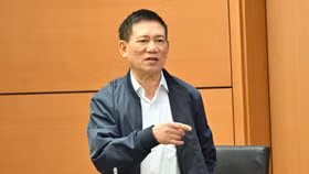 Phó Thủ tướng Hồ Đức Phớc phát biểu tại phiên thảo luận 