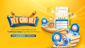 Chương trình khuyến mại "Tết gắn kết" với nhiều ưu đãi từ hệ sinh thái PVOne