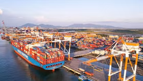 Với hơn 7 triệu Teu hàng hoá thông qua năm 2024 (tăng 29,2% so với năm 2023), cảng biển Cái Mép xếp vị trí thứ 30 trong 100 cảng biển lưu thông hàng hóa nhiều nhất thế giới