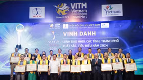 Ban tổ chức tôn vinh lãnh đạo Hiệp hội du lịch các tỉnh, thành phố xuất sắc, tiêu biểu năm 2024