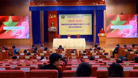 Cục Thống kê tổ chức buổi họp báo công bố số liệu thống kê kinh tế - xã hội quý I năm 2025