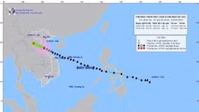 Dự báo hướng và thời gian di chuyển của bão số 10 trong thời gian tới