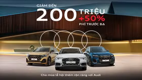 Audi Việt Nam mạnh tay ưu đãi dịp cuối năm 2025