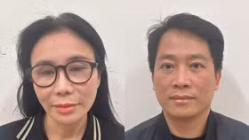 Vợ chồng Mai Lisa và chồng là Hoàng Kim Khánh