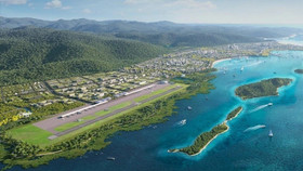 Phối cảnh sân bay Vân Phong