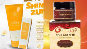 2 trong số 9 sản phẩm mỹ phẩm của Công ty TNHH thương mại tổng hợp & dịch vụ Linh Anh bị đình chỉ lưu hành và thu hồi trên toàn quốc