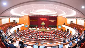 Quang cảnh Hội nghị Trung ương 14, ngày 5 và 6/11 vừa qua