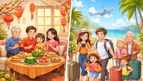  Tết nên đi du lịch hay ở nhà sum vầy cùng gia đình?