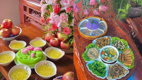 Chiêm ngưỡng loạt mâm cỗ chay đẹp mắt mừng lễ Phật Đản của hội chị em yêu bếp